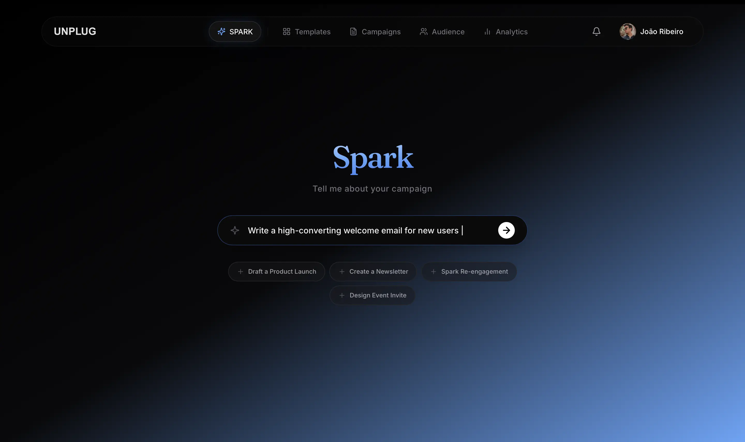 Screenshot of AI Content Studio